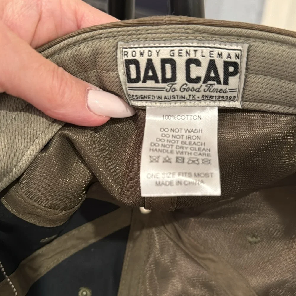 ROWDY GENTLEMAN Dad Cap, brand new